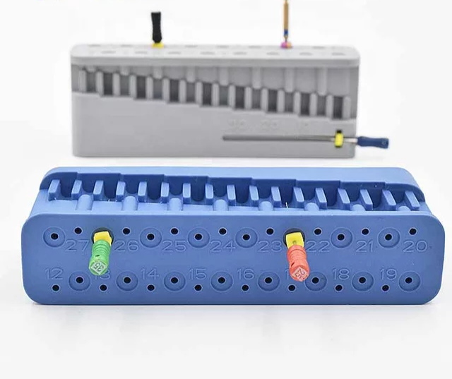 # Endodontic File Measuring Block
