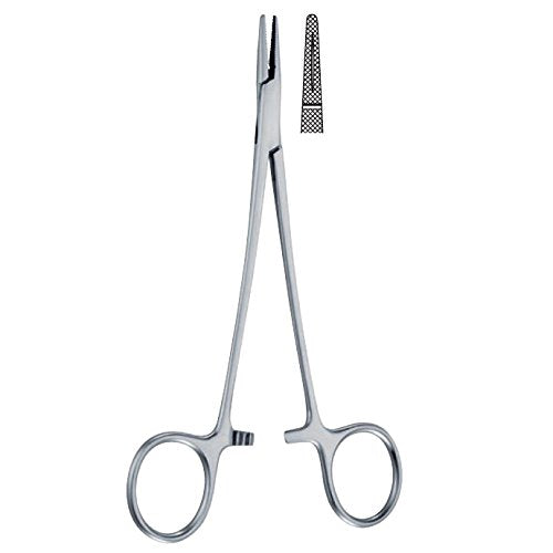 # crile wood needle holder