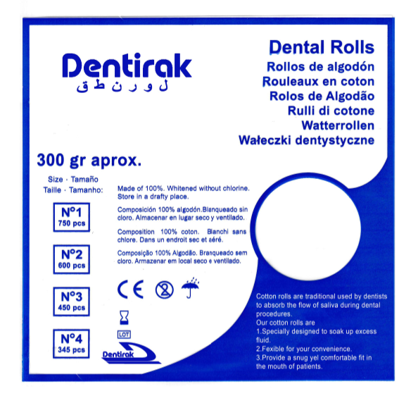 Cotton Roll 300gm / 600 pcs