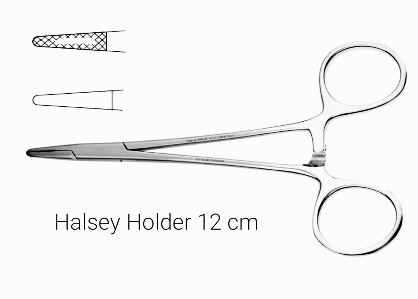 Halsey Holder 12 cm (Serrated)