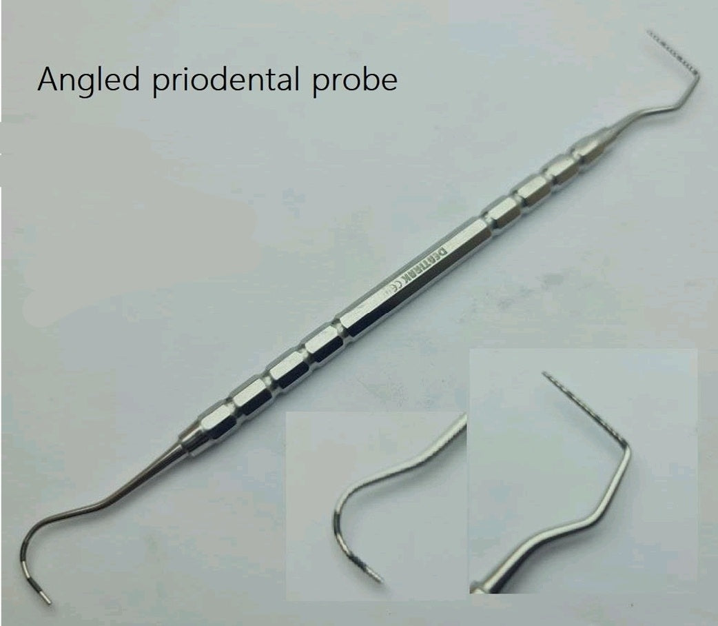 # Angled periodontal probe
