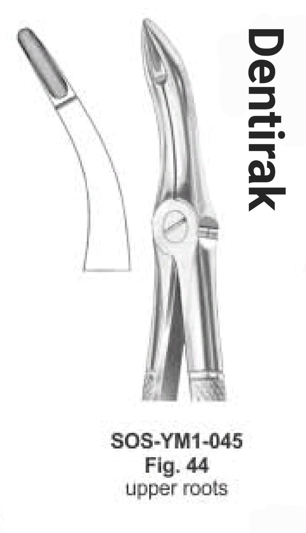 # Upper Root forceps  #44