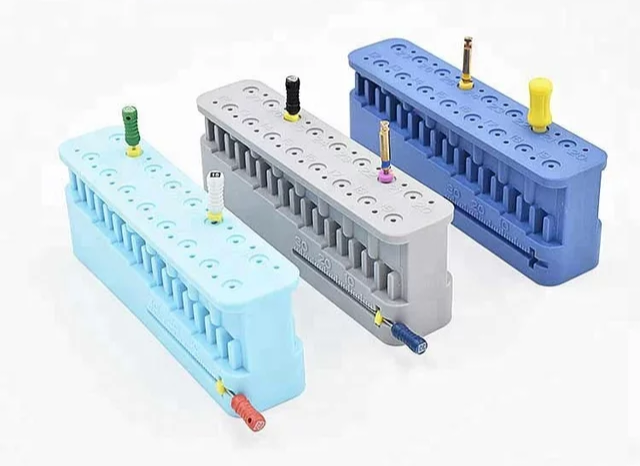 # Endodontic File Measuring Block