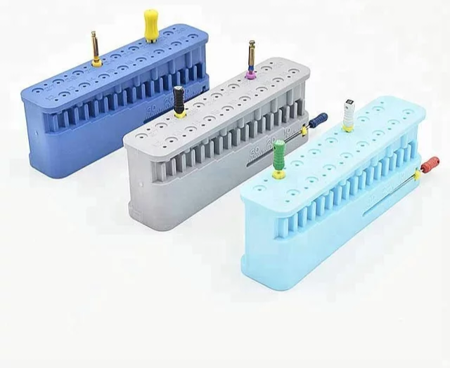 # Endodontic File Measuring Block