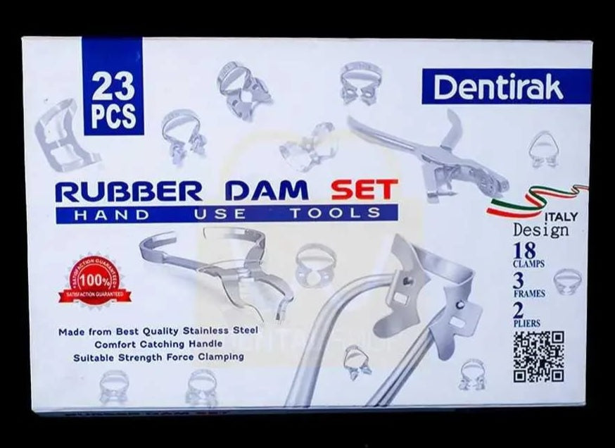# Rubber dam kit( 23pcs ) – -