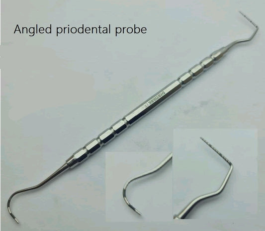 Angle periodontal probe