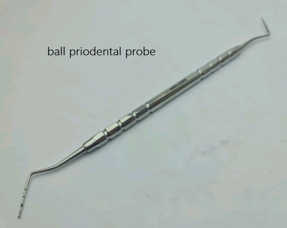 Ball periodontal probe